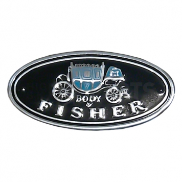 Goodmark Industries Emblem - Body By Fisher Metal - CA57664