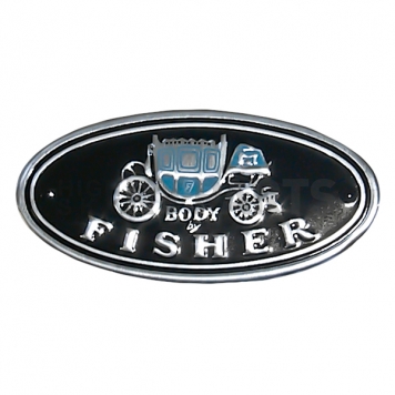 Goodmark Industries Emblem - Body By Fisher Metal - CA57664-1