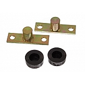 Energy Suspension Tailgate Hinge - Matte Polyurethane Black Set Of 2 - 49102G