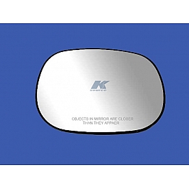 K-Source Exterior Mirror Glass Rectangular Power/ Manual Single - 80016