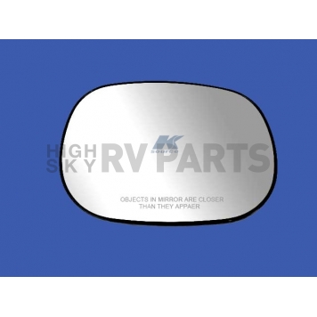 K-Source Exterior Mirror Glass Rectangular Power/ Manual Single - 80016