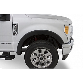 Bushwacker Fender Flare - Black Dura-Flex 2000 ABS Smooth Plastic Matte Set Of 4 - 2091002