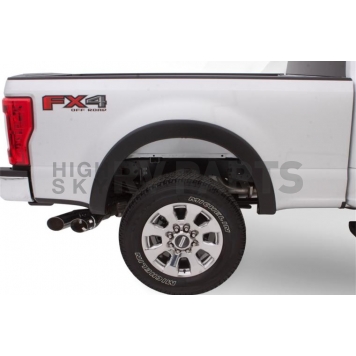Bushwacker Fender Flare - Black Dura-Flex 2000 ABS Smooth Plastic Matte Set Of 4 - 2091002-1