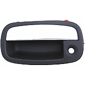 Help! By Dorman Exterior Door Handle - Plastic Silver Lever And Black Housing Single - 83589