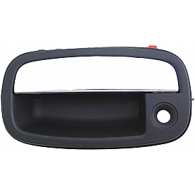 Help! By Dorman Exterior Door Handle - Plastic Silver Lever And Black Housing Single - 83589