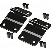 Kentrol Tailgate Hinge - Powder Coated Stainless Steel Black Set Of 2 - 50419