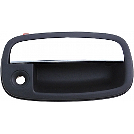 Help! By Dorman Exterior Door Handle - Plastic Silver Lever And Black Housing Single - 83590