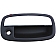 Help! By Dorman Exterior Door Handle - Plastic Silver Lever And Black Housing Single - 83590