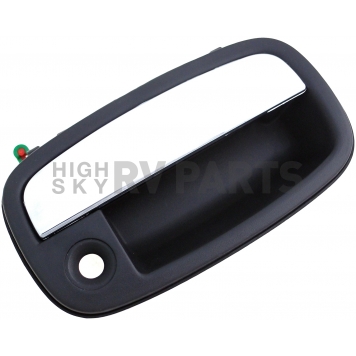 Help! By Dorman Exterior Door Handle - Plastic Silver Lever And Black Housing Single - 83590-2