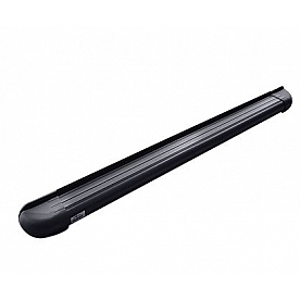 Romik USA Running Board Black Anodized Aluminum Stationary - 20024419