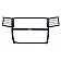 Westin Automotive Grille Guard 1-1/2 Inch Black Powder Coated Steel - 401485