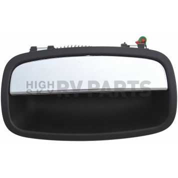 Help! By Dorman Exterior Door Handle - Plastic Silver Lever And Black Housing Single - 83591