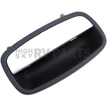 Help! By Dorman Exterior Door Handle - Plastic Silver Lever And Black Housing Single - 83591-2