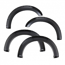 Smittybilt Fender Flare - Black ABS Plastic Set Of 4 - 17396