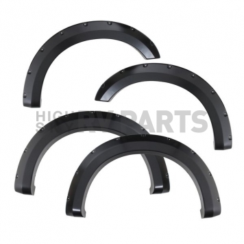 Smittybilt Fender Flare - Black ABS Plastic Set Of 4 - 17396