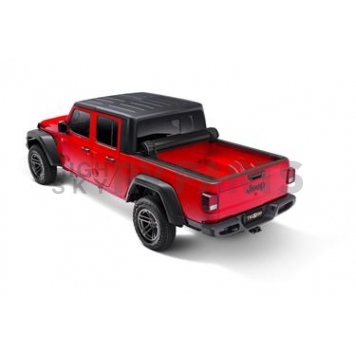 Truxedo Tonneau Cover Hard Roll-Up Black Matte Aluminum/ Fabric - 1523216