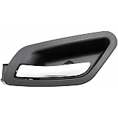 Help! By Dorman Interior Door Handle - Plastic Black Housing With Silver Lever Single - 82619