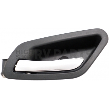 Help! By Dorman Interior Door Handle - Plastic Black Housing With Silver Lever Single - 82619