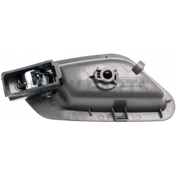 Help! By Dorman Interior Door Handle - Plastic Black Housing With Silver Lever Single - 82619-1