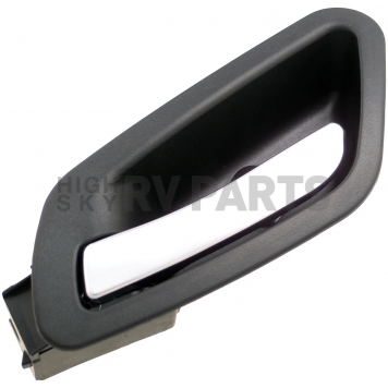 Help! By Dorman Interior Door Handle - Plastic Black Housing With Silver Lever Single - 82619-2