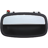 Help! By Dorman Exterior Door Handle - Plastic Silver Lever And Black Housing Single - 83592