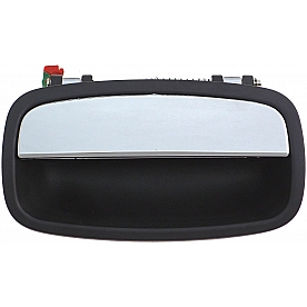 Help! By Dorman Exterior Door Handle - Plastic Silver Lever And Black Housing Single - 83592