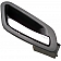 Help! By Dorman Interior Door Handle - Plastic Black Housing With Silver Lever Single - 82620