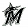 Fan Mat Emblem - MLB Miami Marlins Metal - 26629