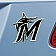 Fan Mat Emblem - MLB Miami Marlins Metal - 26629