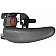 Help! By Dorman Interior Door Handle - Lever Plastic Gray Single - 82621