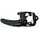 Help! By Dorman Interior Door Handle - Lever Plastic Gray Single - 82621