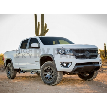 Raptor Series Nerf Bar Black Matte Powder Coated Steel - RTS25CH-2