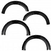 Smittybilt Fender Flare - Black ABS Plastic Set Of 4 - 17397