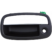 Help! By Dorman Exterior Door Handle - Plastic Silver Lever And Black Housing Single - 83593