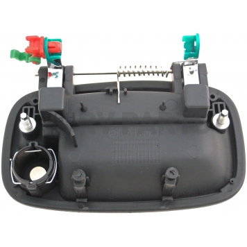 Help! By Dorman Exterior Door Handle - Plastic Silver Lever And Black Housing Single - 83593-1