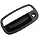 Help! By Dorman Exterior Door Handle - Plastic Silver Lever And Black Housing Single - 83593