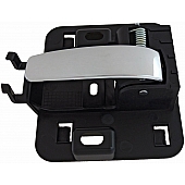 Help! By Dorman Interior Door Handle - Plastic Black Housing With Silver Lever Single - 82623