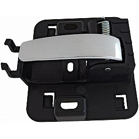 Help! By Dorman Interior Door Handle - Plastic Black Housing With Silver Lever Single - 82623