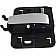 Help! By Dorman Interior Door Handle - Plastic Black Housing With Silver Lever Single - 82623