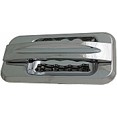 Help! By Dorman Exterior Door Handle - Plastic Silver Single - 88301