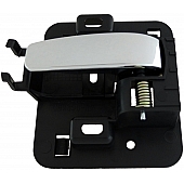 Help! By Dorman Interior Door Handle - Plastic Black Housing With Silver Lever Single - 82624