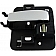 Help! By Dorman Interior Door Handle - Plastic Black Housing With Silver Lever Single - 82624