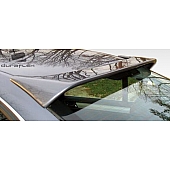 Extreme Dimensions Spoiler - Roof Mount Primered Fiberglass Black - 105344