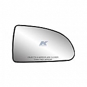 K-Source Exterior Mirror Glass Triangular Power/ Manual Remote Single - 80148