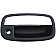 Help! By Dorman Exterior Door Handle - Plastic Silver Lever And Black Housing Single - 83594