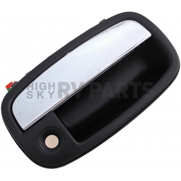 Help! By Dorman Exterior Door Handle - Plastic Silver Lever And Black Housing Single - 83594-2