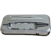 Help! By Dorman Exterior Door Handle - Plastic Silver Single - 88307