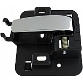 Help! By Dorman Interior Door Handle - Plastic Black Housing With Silver Lever Single - 82626