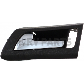 Help! By Dorman Interior Door Handle - Plastic Black Housing With Silver Lever Single - 82627