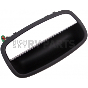 Help! By Dorman Exterior Door Handle - Plastic Silver Lever And Black Housing Single - 83596-2